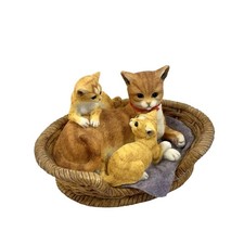 Lenox Kitten Cuddles Figurine Hand Painted Porcelain Collectible Cat Cats picture