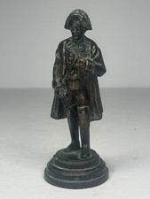 Vtg Napoleon Bonaparte Bronze Spelter Figurine Statue Military Emperor 6