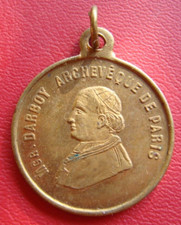 France Medal Death of Monsignor Georges Darboy Archbishop Paris 1871 picture