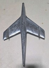 Vintage OEM 1955 Chevrolet Hood Ornament Base Fuselage - Part # P- 3709686 picture