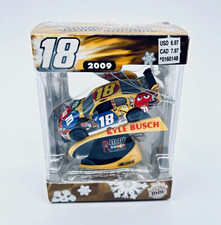 Trevco 2009 Kyle Busch #18 M&M's NASCAR Race Car Christmas Hanging Ornament picture