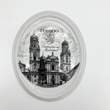 Jaeger Bavaria Germany Porcelain Passau Stephansdom Souvenir Wall Plate 5.5