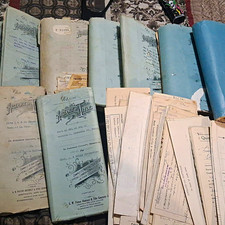 Ultimate Johnson County MO History Land Archive 1856-1967 Deeds Abstracts Stamps picture
