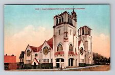 Spokane WA-Washington, First Methodist Church, Antique Vintage Postcard picture