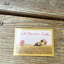 1992 Big Time Drag Cards #17 Bill 