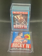 1985 Topps Rocky IV  Complete 66 Card Set And Sealed Wax Pack. picture