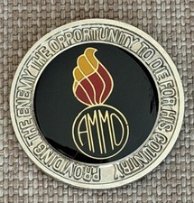 USAF Ammo Makes The Mission Challenge Coin EUC Vintage picture
