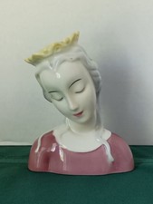 Goldscheider Madonna / Mary Figurine With Crown Bust  P. Funo  picture