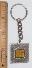 Vintage Intel Inside Pentium Processor Keychain CPU Collectible Tech Memorabilia picture