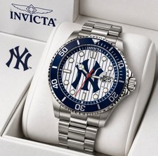 $300 INVICTA NEW YORK YANKEES 43mm SPECIAL EDITION WATCH -STUNNING picture