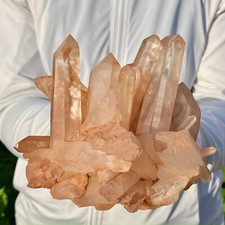 2.1LB A+++Large Natural white Crystal Himalayan quartz cluster /mineralsls picture