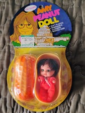 Vtg Amy Carter Peanut Shell Doll Fun World In Package Presidential Memorabilia￼ picture