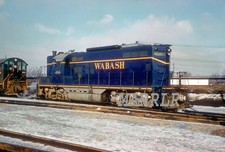 RR Photo-WABASH WAB 488 GP9 at Oakwood Yard 3/1/1962 picture