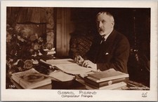 Vintage French Music Composer GABRIEL PIERNE Postcard -  Real Photo RPPC /Unused picture