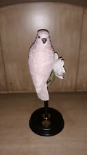 Rare VTG Willitts Galleries Tropical Splendors Limited Edition Bird On Stand picture