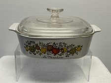 Spice Of Life Corning Ware A-2-B  2 QT La Marjolaine HOLOGRAPHIC RARE REDUCED picture