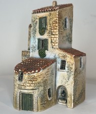 Vintage Gault Miniature House Ceramic Marked V13 Made in France ~ Rustic picture