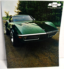 1971 Corvette Dealer Showroom Sales Brochure Chevy Chevrolet Vintage *MINT* picture