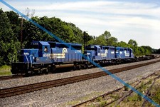 Original Slide Conrail SD40-2 6368 DIM101 ⪥ PHOENIXVILLE 05.89 picture
