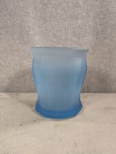Vintage Indiana Glass Satin Light Blue 6
