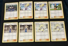 Pokemon TCG Trainer Card of 8 - Lusamine Lillie Tate & Liza Lady Gardenia LP/MP picture