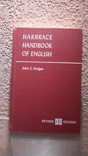 Harbrace Handbook of  Grammar Vintage 1939-1941 Harcourt Brace + Co. J. Hodges picture