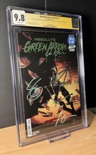 Absolute Green Arrow #1 CGC 9.8 JSA Snyder, Pornsak, Albuquerque 3X Top Pop 1/1 picture