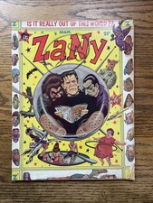 Zany #3 Mar 1959 Vintage Silver Age Humor Comic Magazine 25¢ Carl Burgos VG- LB9 picture