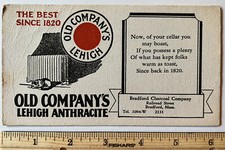 OLD COMPANY'S LEHIGH ANTHRACITE EPHEMERA RAILROAD ST BRADFORD, MASSACHUSETTS picture