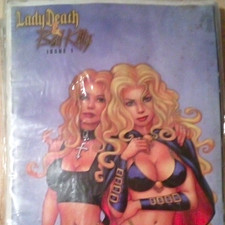 Brian Pulido Lady Death: Bad Kitty #1 Preview Edition Chaos Comics Lot picture