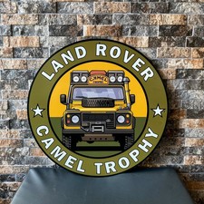 Land Rover Camel Trophy – Adventure Edition Heavy  Metal Sign – 19.7