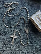 Rosary Beads Catholic Italian Silver picture