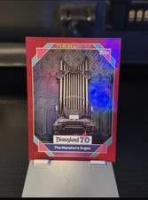 2025 Topps Disneyland 70th Then & Now The Mansion’s Orange Red #/5 #79 picture