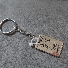 Patricia Keychain Zipper Pull Personalized Name Kids Novelty picture