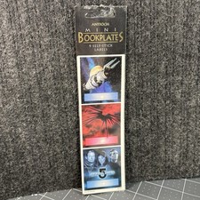 Vtg 1997 Babylon 5 Mini Bookplates Self-Stick Reusable Labels 2.25”sq Antioch WB picture