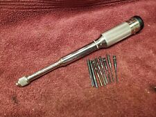 Vintage Millers Falls No.185C  Push Drill w/8 Bits picture