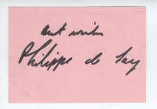 CHILD ACTOR AUTOGRAPH PHILIPPE DE LACY STAR SIGNED SILENT SCREEN SCARCE picture