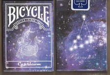 Bicycle Constellation V1 CAPRICORN zodiac playing cards picture