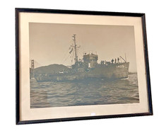 Original 1946 USS PCS-1405 US Navy Photograph San Francisco Allied Photographers picture