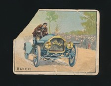 1910 T37 Turkey Red Cigarettes AUTOMOBILE SERIES -BUICK picture