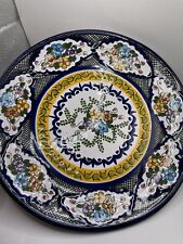 Talavera Mexico Pottery Dinner or Wall Hanging Plate 10
