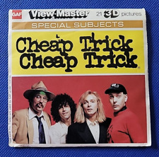 gaf L33 Cheap Trick Music Band Special Subjects view-master 3 Reels Packet open picture