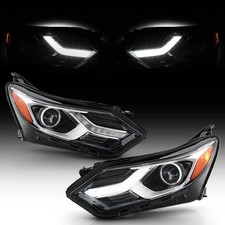 - for [Halogen Model] 2018 2019 2020 Chevy Equinox LED DRL Headlights Headlamps picture