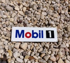 Mobil 1 One Oil Gas Garage Shop Man Cave Dealer Service METAL SIGN 4x12 50197 picture