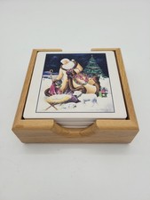 Brenda Harris Tustian Coasters Fine Christmas Collectibles 