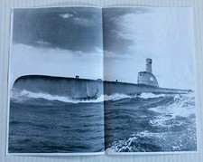 Rare 1960s USS Odax SS-484 Ship Print US Navy 14x11 WWII Photo Wall Art Decor 2B picture