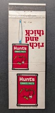 Vintage Hunt's Tomato Paste Matchbook Cover picture