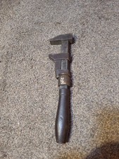 Antique B & C Pipe Wrench Monkey Wrench 12 1/4” with 2 1/4” Mouth USA picture