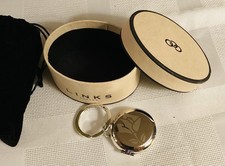 Links Of London Stlver Locket Photo Frame Rose Ingraved Keychain Boxed  picture