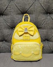 Loungefly Disney Belle Sequin Mini Backpack picture